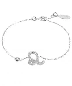 Latelita LÖWEN STERNZEICHEN Armband Silver Damen