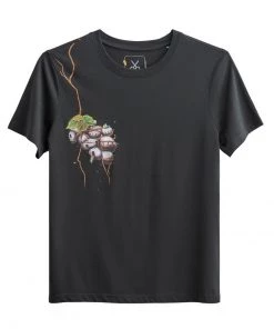 KAFT Damen RESTOM T Shirt Print Asphalt