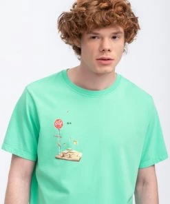 KAFT JIONDA T Shirt Print Turquois Unisex -KAFT-Laden a8d24bae5bcb4a5e9ceb5db1fb28556e