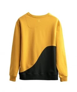 KAFT Unisex FLOWINGA Sweatshirt Sulphur -KAFT-Laden b3427f822af248ff8d59238c40576e92