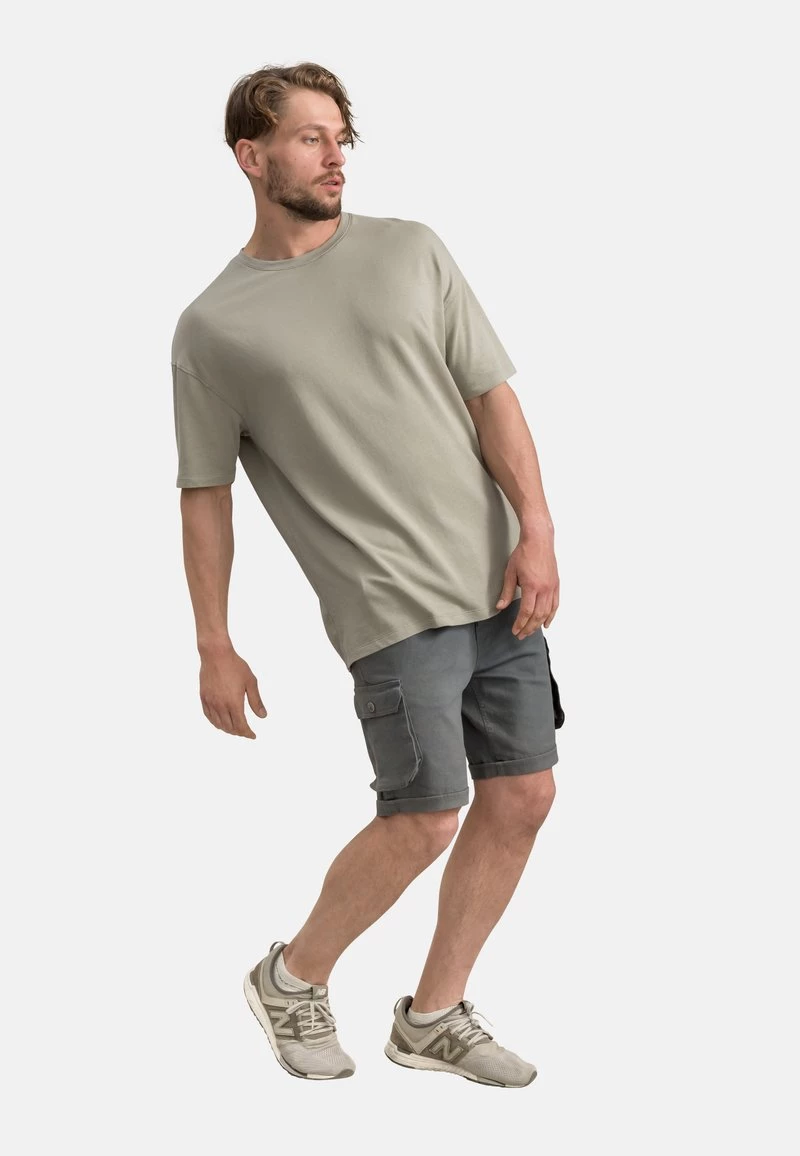 KAFT Herren OVERSIZE T Shirt Basic Concrete 3 KAFT Herren OVERSIZE T Shirt Basic Concrete