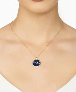 Latelita ZODIAC LAPIS STAR CONSTELLATION Halskette Blue Damen