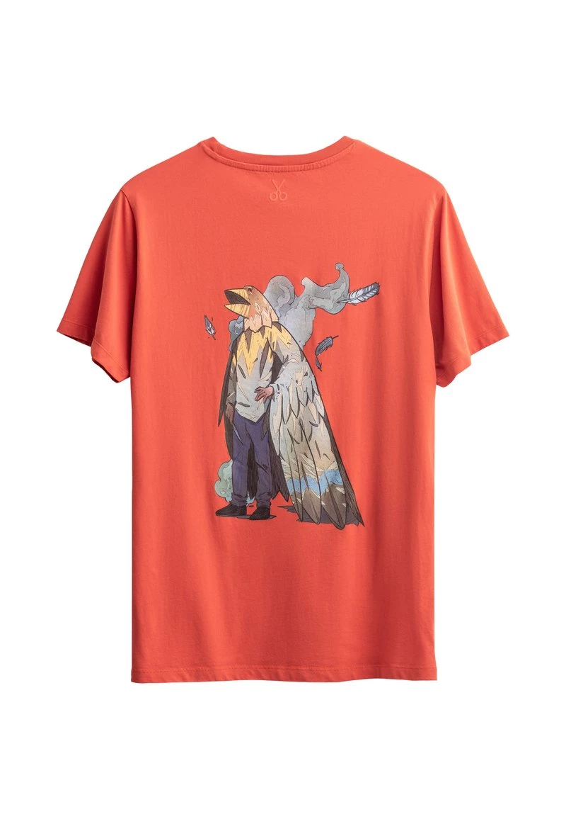 KAFT HELIOPAUSE T Shirt Print Coral Unisex 10 KAFT HELIOPAUSE T Shirt Print Coral Unisex – Bild 8