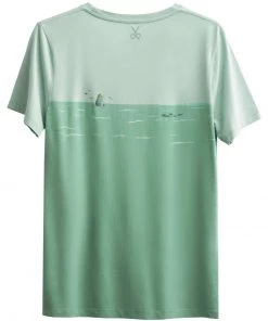 KAFT Herren TREBAU T Shirt Print Mint 7 KAFT Herren TREBAU T Shirt Print Mint -KAFT-Laden c0d75fea41574aedae5c46a49eff72c2