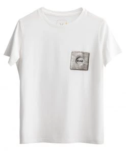 KAFT Damen CONNECTION T Shirt Print Off White