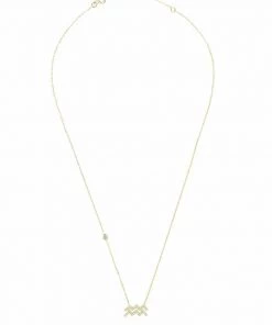 Latelita ZODIAC STAR SIGN AQUARIUS Halskette Gold Damen -KAFT-Laden c3b4e418a150485181b7313e226a0fbf