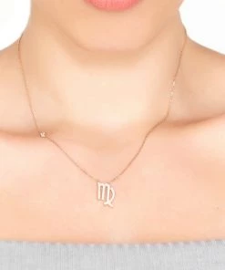 Latelita Damen Halskette Rose Gold Coloured