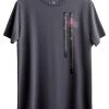 KAFT Herren KOULE T Shirt Print Plum -KAFT-Laden cb05a2f9810b4a5ead03b366da35d902