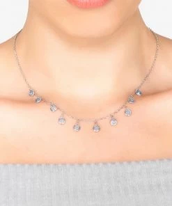 Latelita Halskette Silver Coloured Damen