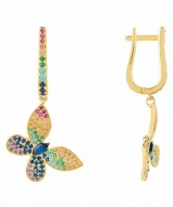 Latelita Damen BUTTERFLY Ohrringe Multicoloured -KAFT-Laden cc4ee4c7f40148f19005bc6a43b18fb8