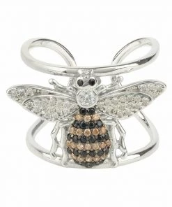 Latelita Damen HONEY BEE Ring Silver -KAFT-Laden cf20ed46acc14cdfa605fc09b415fcef