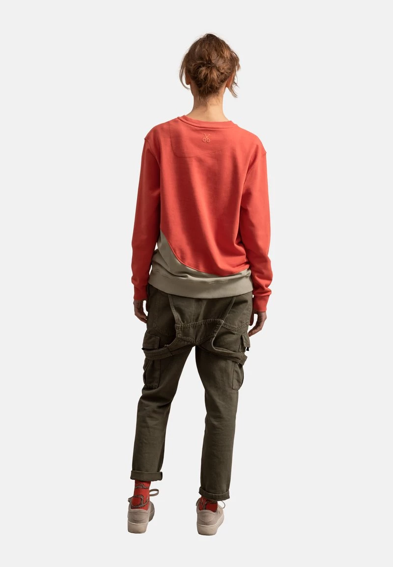 KAFT FLOWINGA Sweatshirt Coral Unisex 6 KAFT FLOWINGA Sweatshirt Coral Unisex – Bild 4