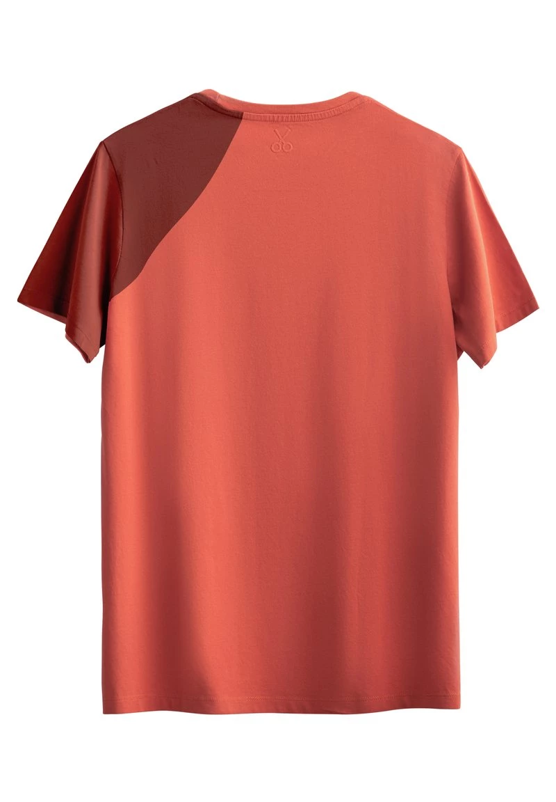 KAFT Herren RUVAG T Shirt Print Coral 4 KAFT Herren RUVAG T Shirt Print Coral – Bild 2