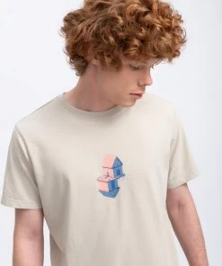 KAFT Unisex THE DREAM T Shirt Print Bone -KAFT-Laden d1abd743d3a54e47840afb5185d87404