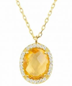 Latelita Damen BEATRICE OVAL Halskette Yellow -KAFT-Laden d571b138b95740d6b0e445a29a6a5d1d