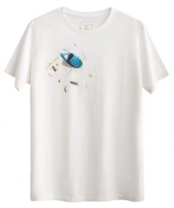 KAFT FALT T Shirt Print Off White Herren