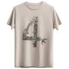 KAFT Herren T Shirt Print Bone -KAFT-Laden d9a85aa2beec4f0eb448ee1919f6bcd9