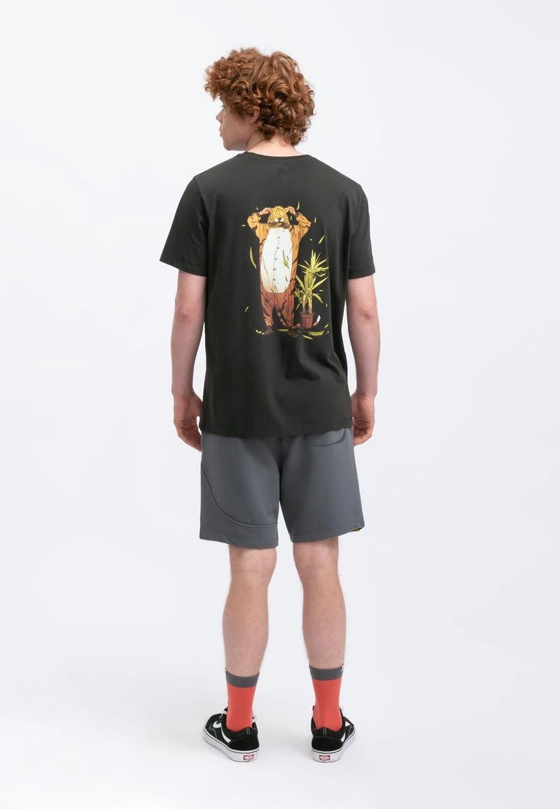 KAFT Unisex FLORA T Shirt Print Asphalt 3 KAFT Unisex FLORA T Shirt Print Asphalt