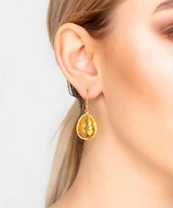 KAFT-Laden 6 Latelita Ohrringe Yellow Damen