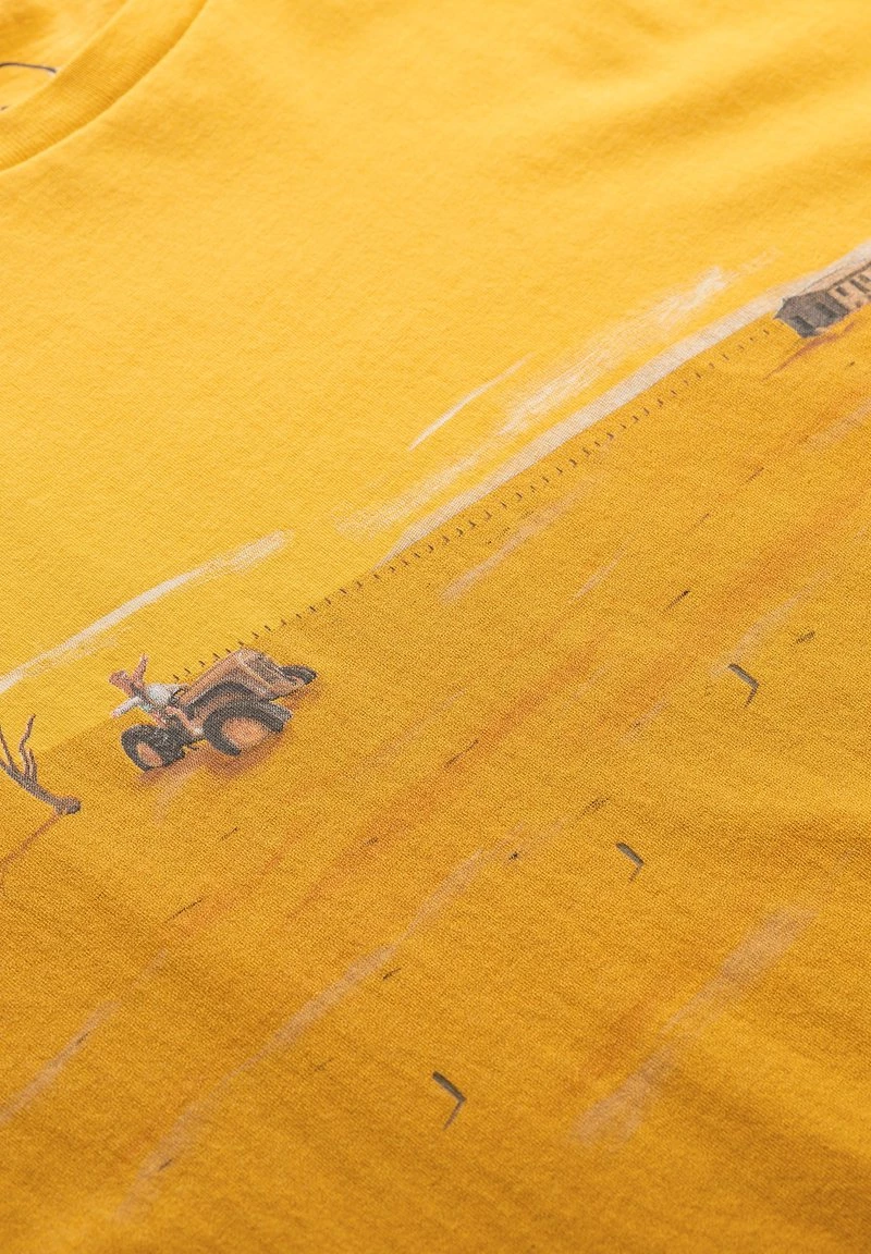 KAFT LANDINGO T Shirt Print Sulphur Herren 5 KAFT LANDINGO T Shirt Print Sulphur Herren – Bild 3