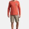 KAFT RIBUT Sweatshirt Coral Unisex