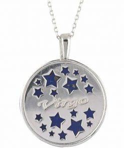Latelita Damen ZODIAC STAR VIRGO Halskette Blue -KAFT-Laden e34dfdaa74de45fc98ace6b0034f74f9