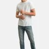 KAFT Herren REGULAR FIT T Shirt Basic Off White -KAFT-Laden e3b09f9998a34a4eafed625d76f7d09b