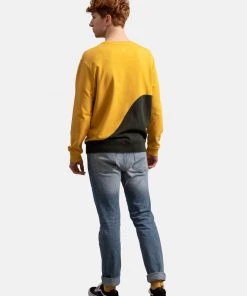 KAFT Unisex FLOWINGA Sweatshirt Sulphur -KAFT-Laden e5e7b2452c33442aba1503c21f1c573e