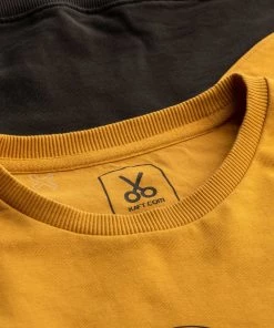 KAFT Unisex FLOWINGA Sweatshirt Sulphur -KAFT-Laden e7d2137887d149c3b1ebee5a14970129
