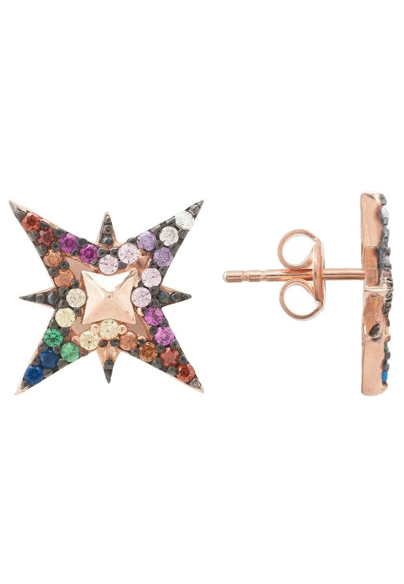 Latelita Damen RAINBOW Ohrringe Multi Coloured 4 Latelita Damen RAINBOW Ohrringe Multi Coloured – Bild 2