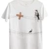 KAFT SAKINLIK T Shirt Print Off White Damen -KAFT-Laden f53ee211728548bb819e89d2b8d102ae