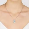 Latelita Damen HAMSA HAND WITH EVIL EYE Halskette Silver Blue -KAFT-Laden facd08b54d9548d48f054d394c0263a0
