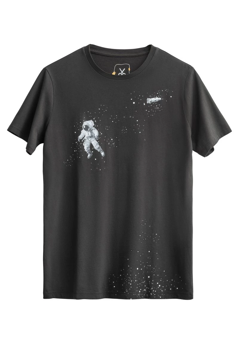 KAFT ASTROK T Shirt Print Asphalt Herren 3 KAFT ASTROK T Shirt Print Asphalt Herren