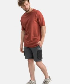 KAFT Herren OVERSIZE T Shirt Basic Brick